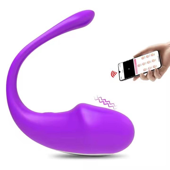 Vibrador Bluetooth para Mujer Estimulación Clitoris y Punto G Masajeador Anal Wearable - 1