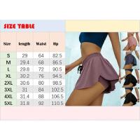 Pantalones de Yoga 2-en-1 Ouwu Falda Deportiva sin Costuras para Correr - details 0