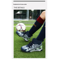 Zapatos para niños Nuevo botón giratorio Zapatos de fútbol para niños Niño - details 13