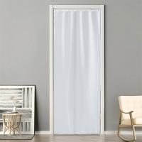 RYB HOME-Juego de cortina de techo opaca para puerta, montaje deslizante, Partición de habitación para puerta francesa - details 0