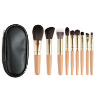 Juego de Pinceles de Maquillaje Mini de 9 Piezas Ideal para Principiantes Portátil para Viajes - details 5