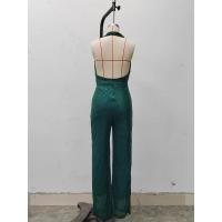 Nuevo mono de lentejuelas sin mangas con cuello halter para mujer de verano - details 18