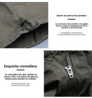 Pantalones cortos deportivos informales para hombre, pantalones cortos deportivos con bolsillos, holgados y ajustados - details 7