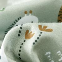Romper IURNXB Para Bebé Niño Con Estampado De Animal De Zoológico Ropa De Bebé Recién Nacido Dos Piezas Falsas Con Mangas Cortas Estilo Europeo Y Americano Para Juego Casual - details 5