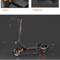Joyor S5 Plegable Electric Scooter 20KM/H, 500W, 48V 13Ah, Tablero de Skate para Adultos - details 7