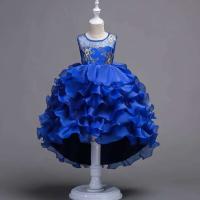 Niñas de flores de verano, vestidos de novia de moda, niños Ence sin mangas, vestidos de fiesta para niñas de 2 a 15 años - details 5