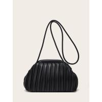 2025 nuevo bolso de nube de hombro plisado bolso de bola de masa hervida de mensajero de viento simple bolso pequeño de mujer de moda - details 1