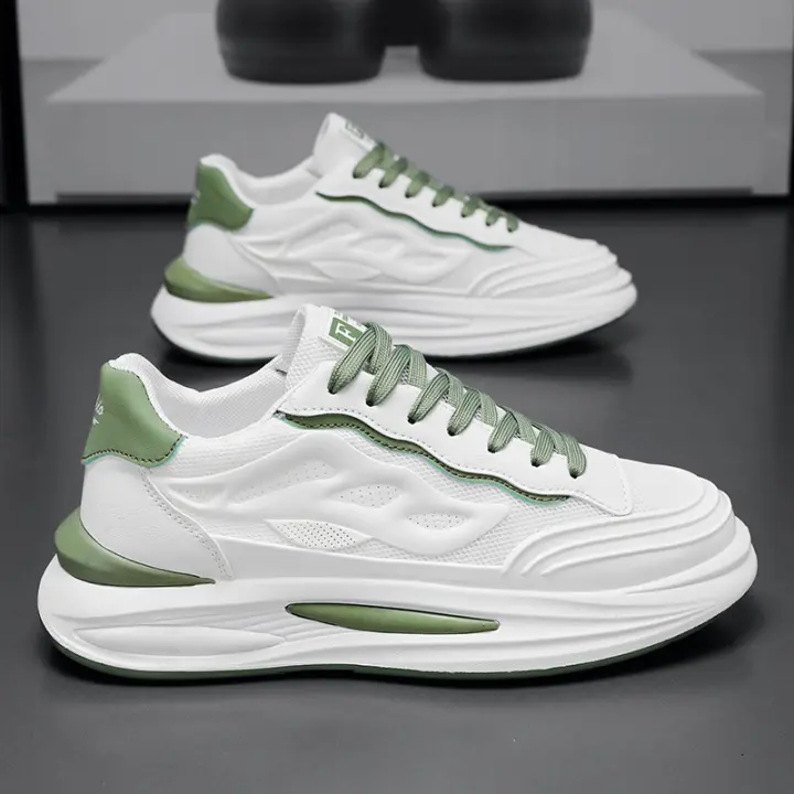 Zapatillas de Malla Transpirable para Hombres en Verano Estilo Coreano de Moda para Todos los Mancuernos - 1