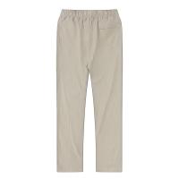 Pantalones De Lino Y Algodón Para Hombre Transpirables De Color Sólido Estilo Casual Para Otoño Ajuste Regular Cierre Elástico - details 27