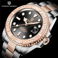 Reloj de lujo Premium para hombre, nuevo diseño PAGANI PD-1651 V3, cristal de zafiro mecánico, automático, NH35, acero inoxidable, 2024 - details 13