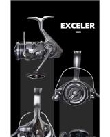 DAIWA-carrete de pesca giratorio EXCELER LT, arrastre máximo 5 + 1BB, 12kg, carrete de Baitcasting, agua salada y agua dulce, 2023 - details 8