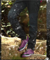 Zapatos de senderismo de alta calidad para mujer, calzado antideslizante y transpirable duradero para escalar al aire libre, calzado de montañismo, zapatillas cómodas - details 7