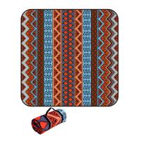 Manta de picnic para exteriores, impermeable, extragrande, esterilla de camping, 4 mm de grosor, 3 capas, embalaje enrollable - details 13