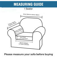 Funda De Sofá Elástica Antideslizante, Protector De Muebles Para Dormitorio, Todo Incluido, 1 unidad - details 3