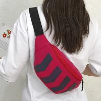 Riñonera de lona para hombre y mujer, bolso con agujero para auriculares, tira reflectante para cadera, plátano, soporte para teléfono de viaje, 2023 - details 1
