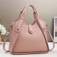 Bolso de hombro con patrón de cocodrilo a la moda para mujer - Bolso de piel sintética de estilo casual con cierre de cremallera, forro de poliéster, correa ajustable, diseño de transporte elegante - details 2