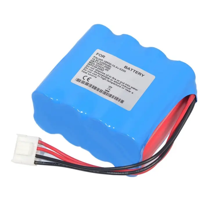Monitor de signos vitales, batería para CONTEC ECG1201,ECG1201G, WP-18650-14.4-4400,WP-18650-14.4-5200 - 1