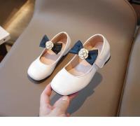 2025 primavera nuevos zapatos de cuero para niñas moda estilo coreano fondo suave antideslizante princesa Chic zapatos para boda - details 3