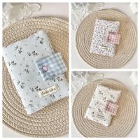 Cuaderno multiusos con patrones florales, tela resistente a las manchas, diario con estampado Floral, cubierta protectora estética suave para diario - details 0