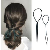 Coletero para trenzar el Pelo, pasador mágico de Plástico, Multifunción - details 2