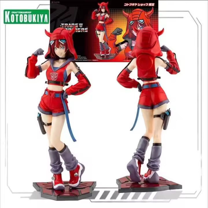 Kotobukiya Original Transformers Pretty Girl 1/7 BISHOUJO figura juguetes para niños regalo de Navidad modelo coleccionable 217mm - 1