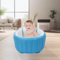 Bañera inflable de interior para niños, lavabo de baño para el hogar, bañera inflable para bebés, piscina para niños - details 5
