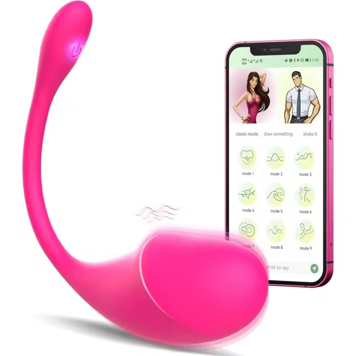 Vibrador de juguetes sexuales con control remoto por aplicación con 10 vibraciones Estimulador anal del clítoris del punto G Vibradores consoladores portátiles, recargables e impermeables Juegos y juguetes sexuales para adultos para parejas para mujeres. - 1