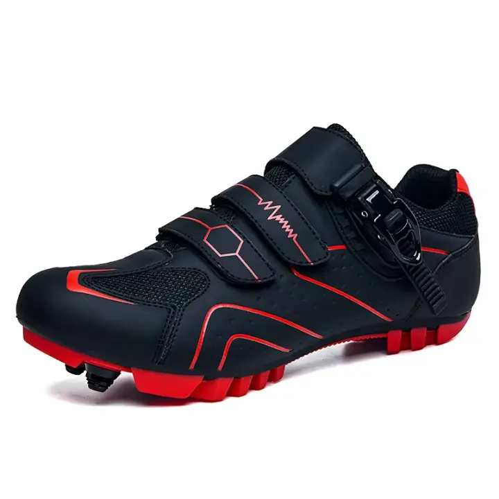 Zapatos de Ciclismo Antideslizantes Zapatillas de Bicicleta de Montaña para Hombres y Mujeres - 1