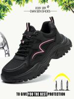 Zapatos de Seguridad Transpirables y a Prueba de Puncturas Zapatillas de Trabajo para Hombres - details 4