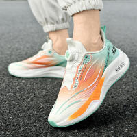 Zapatos deportivos con hebilla giratoria, calzado lateral de talla grande, zapatillas ligeras para correr, calzado de entrenamiento para hombre - details 5