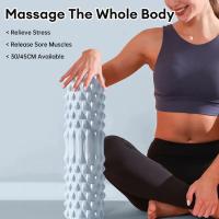 Rodillo de espuma para Yoga, masajeador de Fitness para tejido profundo, alivio del dolor de espalda y piernas - details 13