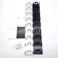 Estante para sombreros de pared con 9 rejillas, práctico soporte de exhibición para sombreros, organizador de gorras de béisbol multicapa montado en la pared para sala de estar - details 6
