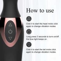Vibrador realista con 10 modos de vibración estimulador de clítoris para pareja sexo masturbación femenina masajeador Vaginal de punto G - details 7