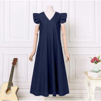 Vestido de mezclilla para mujer Maxi Jean Vestido largo - details 4