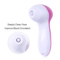 Cepillo eléctrico 5 en 1 para limpieza Facial profunda, Kit de cuidado de la piel para Spa, limpiador de poros y cuerpo, herramienta masajeadora de belleza - details 7
