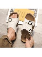 Sandalias de verano para hombre, zapatillas casuales, nuevo estilo 2025, para exteriores, deportivas, de conducción, sandalias de playa resistentes al desgaste de doble propósito - details 10
