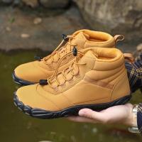 Zapatillas de Correr Descalzadas Cálidas para Invierno Impermeables, Antideslizantes, Transpirables para Caminatas al Aire Libre - details 3