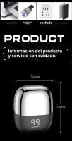 Nueva maquinilla de afeitar eléctrica magnética portátil Mini cuchillo de barba recargable para hombres - details 0