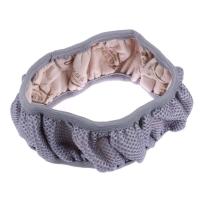 Funda para rueda de coche con freno de mano, protector de dirección antideslizante y transpirable, beige, 38cm - details 5