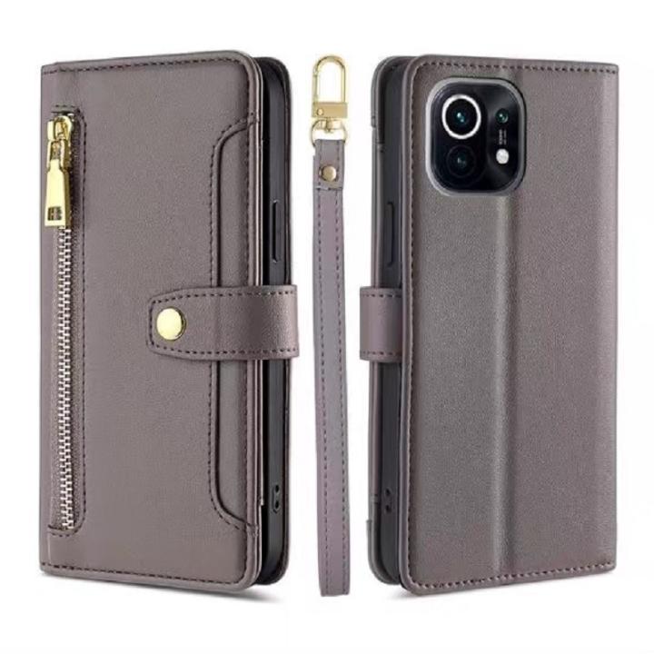 Funda Magnética De PU Cuero Para Billetera Galaxy Xcover 7 Multifuncional Con Cuerda Colgante