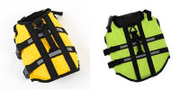 HOOPET-Chaleco salvavidas para mascota, chaqueta transpirable de seguridad para perros, ropa de surf, de baño para nadar en vacaciones, chaquetilla para bulldog francés para verano, Oxford - details 2