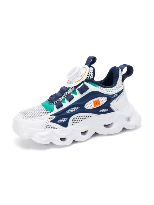 Zapatos deportivos para niños, novedad de verano, malla transpirable, zapatos informales cómodos y transpirables para niños de tamaño mediano - 1