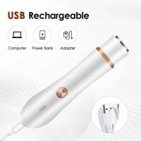 Depiladora multifuncional 5 en 1 para mujer, afeitadora para cara, nariz, pierna, axila, Bikini, recortadora de pelo, maquinilla de afeitar, resistente al agua, recarga USB - details 16