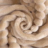 Mantas cálidas a cuadros de Coral, manta de franela grande súper suave y cálida para dormitorio de niños y adultos - details 5