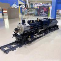 BRO1 locomotora CN5700 GWR Steam Train Railway Express, bloques de construcción modulares, modelo técnico, juguetes para niños - details 12