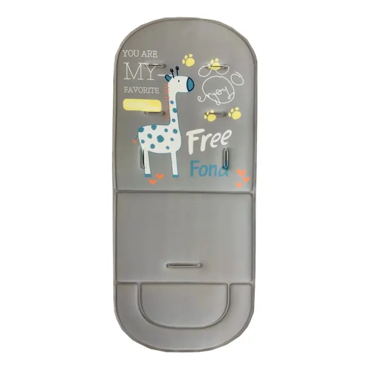 Almohadilla de forro de asiento de jirafa para niños, alfombrilla de coche de estrella, cojín de cochecito de bebé, asiento de carro, colchón, accesorios de cochecito - 1