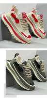 Zapatos De Aumento De Plataforma Zapatos De Plataforma, Zapatos Deportivos Casuales De Suela Blanda - details 5