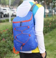 Mochila Plegable Ligera para Senderismo, Viajes y Aventuras al Aire Libre - Correas de Hombro Ajustables, Múltiples Compartimentos, Negra con Detalles Rojos, Diseño Compacto para Almacenamiento Fácil - details 14