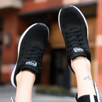 Zapatillas de correr ligeras blancas para mujer, zapatos de entrenamiento antideslizantes, Zapatillas de malla transpirable para caminar - details 14