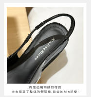 Temperamento bolsa cabeza solo zapatos zapatos de las mujeres nuevo tacón grueso charol lazo rojo boca poco profunda tacón medio zapatos individuales - details 3